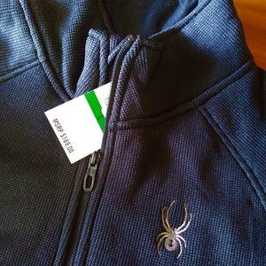 Spyder Foremost Full Zip Heavy Weight Core Sweater Jacket - size L